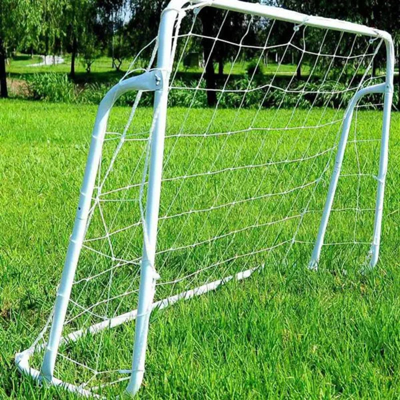 Portería de tubo de acero de 2,45 M (245 × 155 × 80 CM) Fácil de montar o desmontar para hebillas de portabilidad para fijar la red firmemente de alta calidad