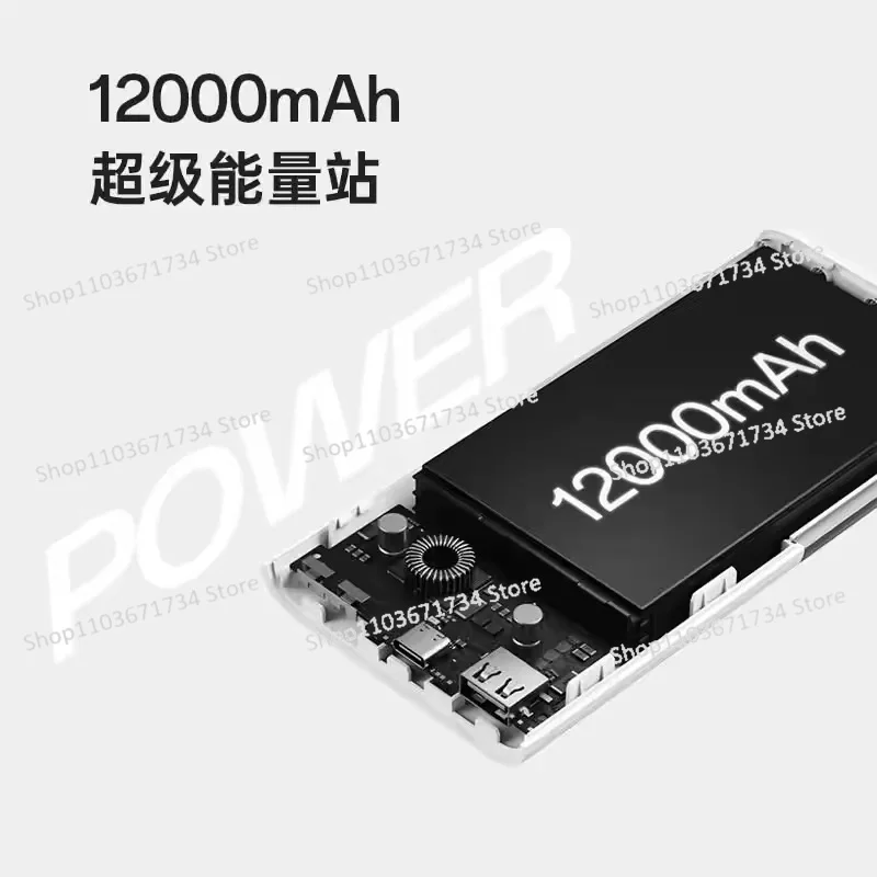 باور بانك 100 وات بقدرة 12000 مللي أمبير في الساعة SuperVOOC PD 45 وات للكمبيوتر المحمول والكمبيوتر اللوحي متوافق مع OPPO Realme #5