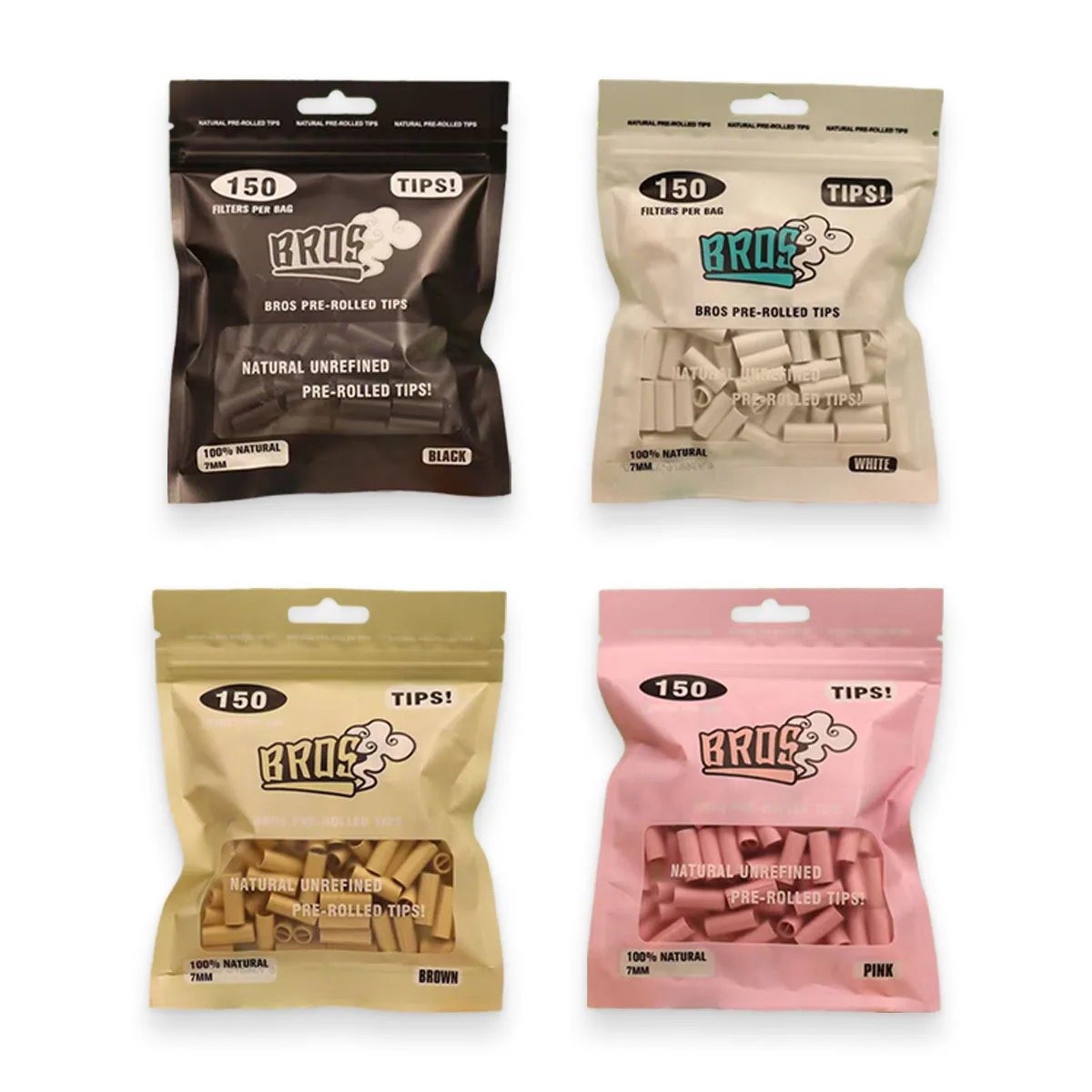 150 Pieces/Pack New Style Cigarette Filters Portable Pre-Rolled Cigarette Filters High-Quality Cigarette Filters Cigarette Paper Filters Smoking Accessories Tobacco Products Great Gift Suitable for Giving to Family and Friends Christmas Halloween Valentine's Day Father's Day Mother's Day Birthday Parties New Year - view 6