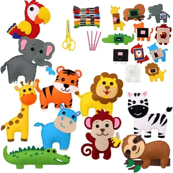 Woodland Animal Sewing Kit 1