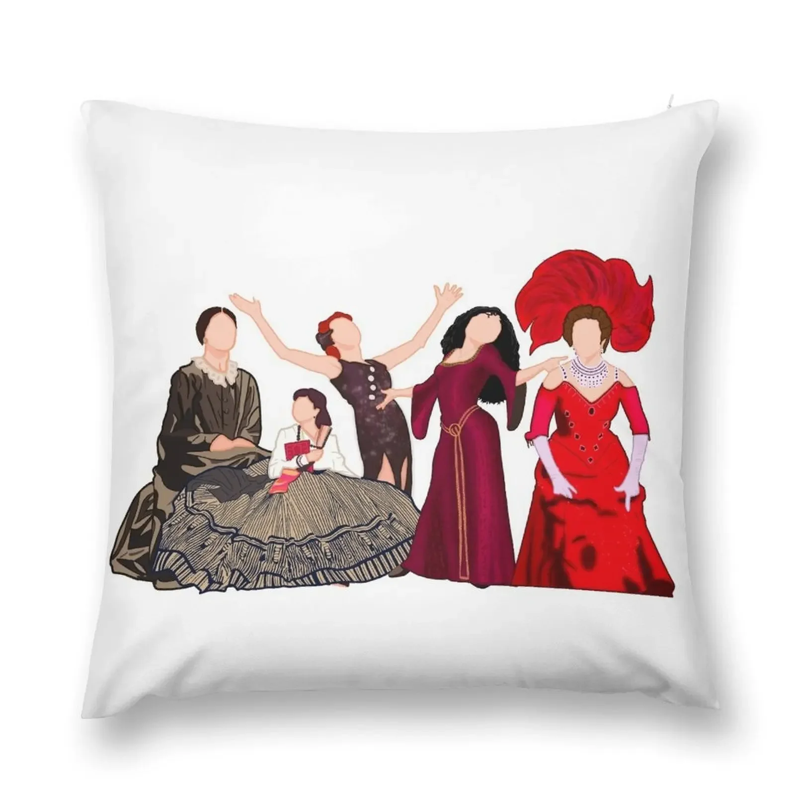 Donna Murphy Roles Throw Pillow Ornamental Pillow Pillow Decor luxury decor