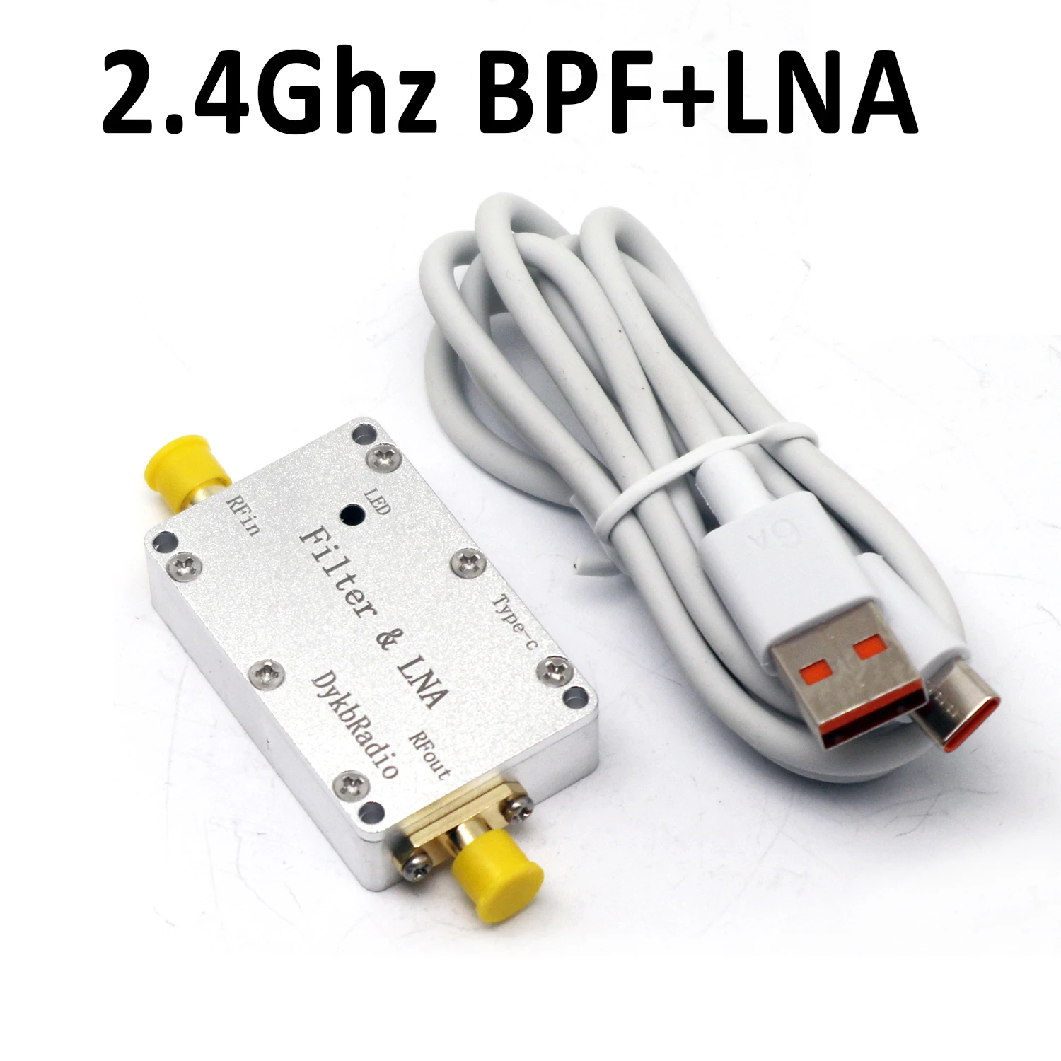 RF-banddoorlaatfilter en versterker met laag geluidsniveau 433Mhz 868Mhz 915mhz 1090MHz 2,4GHz LORA Helium Miner SDR-ontvanger Walkie Talkie