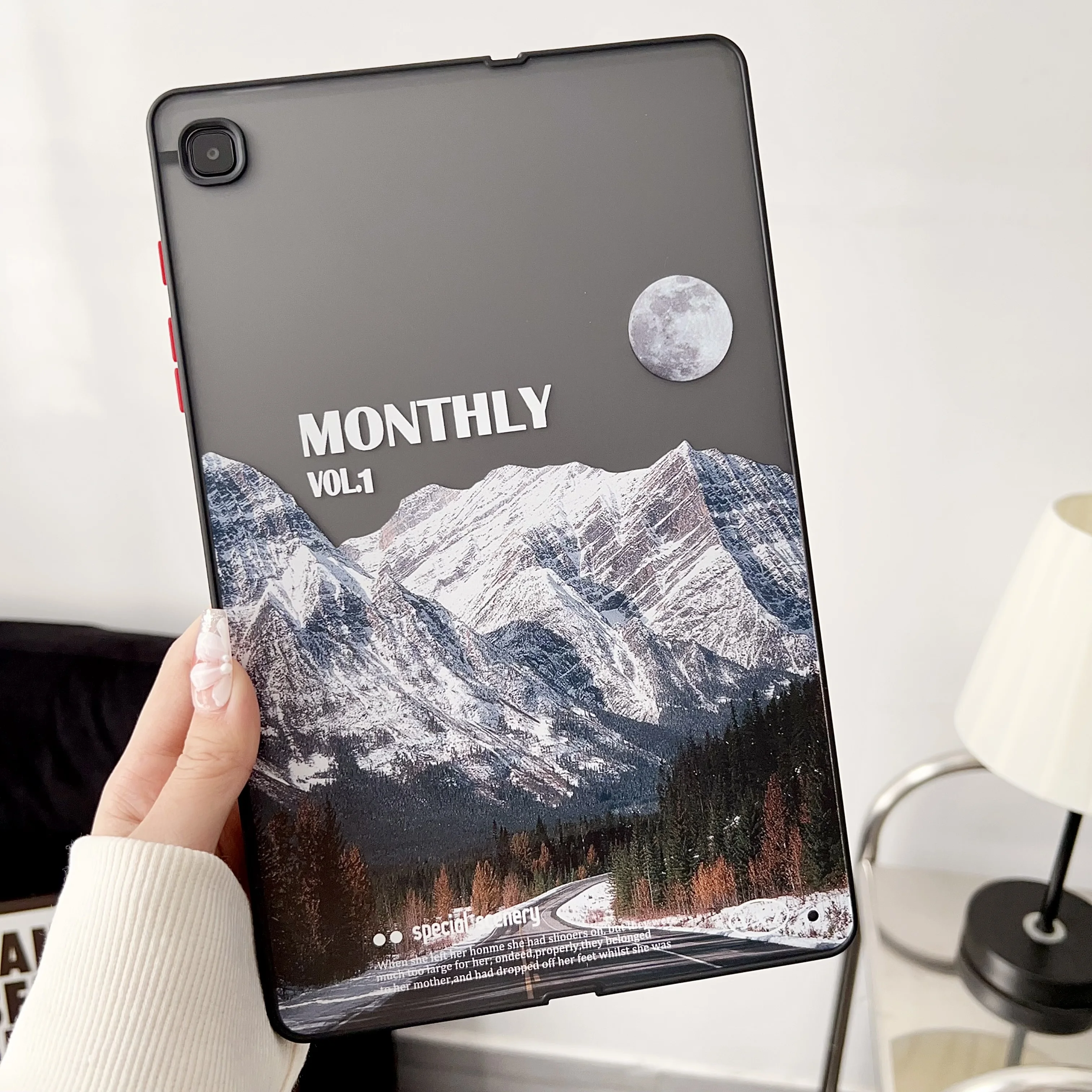 

Skin-Feel TPU Tablet Case Cover for Samsung Galaxy Tab TAB S6Lite P610 P615 A7 T500 T505 A7 LITE T225 T220 T290 T295