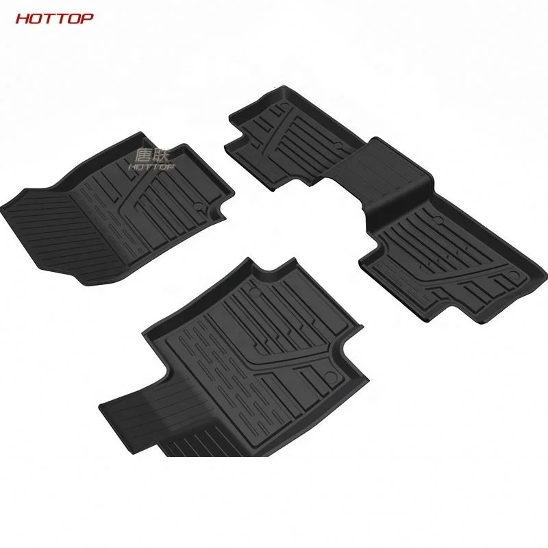 Car Accessories LHD Black TPE Car Floor Mats Tpe Foot Rugs For Toyot Rav4 2019 2022 5Th