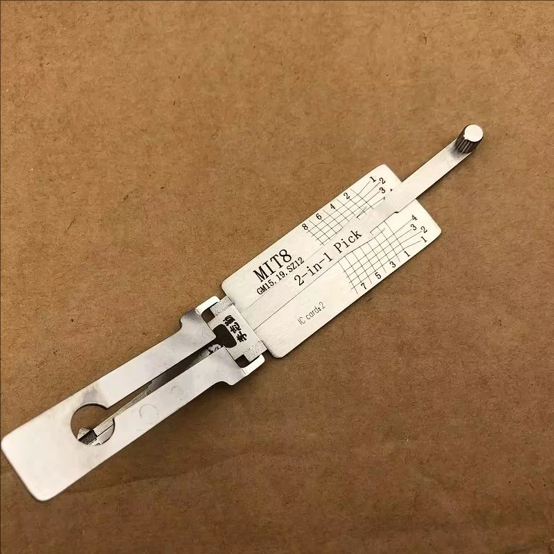 MIT8 LISHI 2in1 For Mitsubishi Decoder Car Door Open tool Lock Pcik tool Locksmiths tool