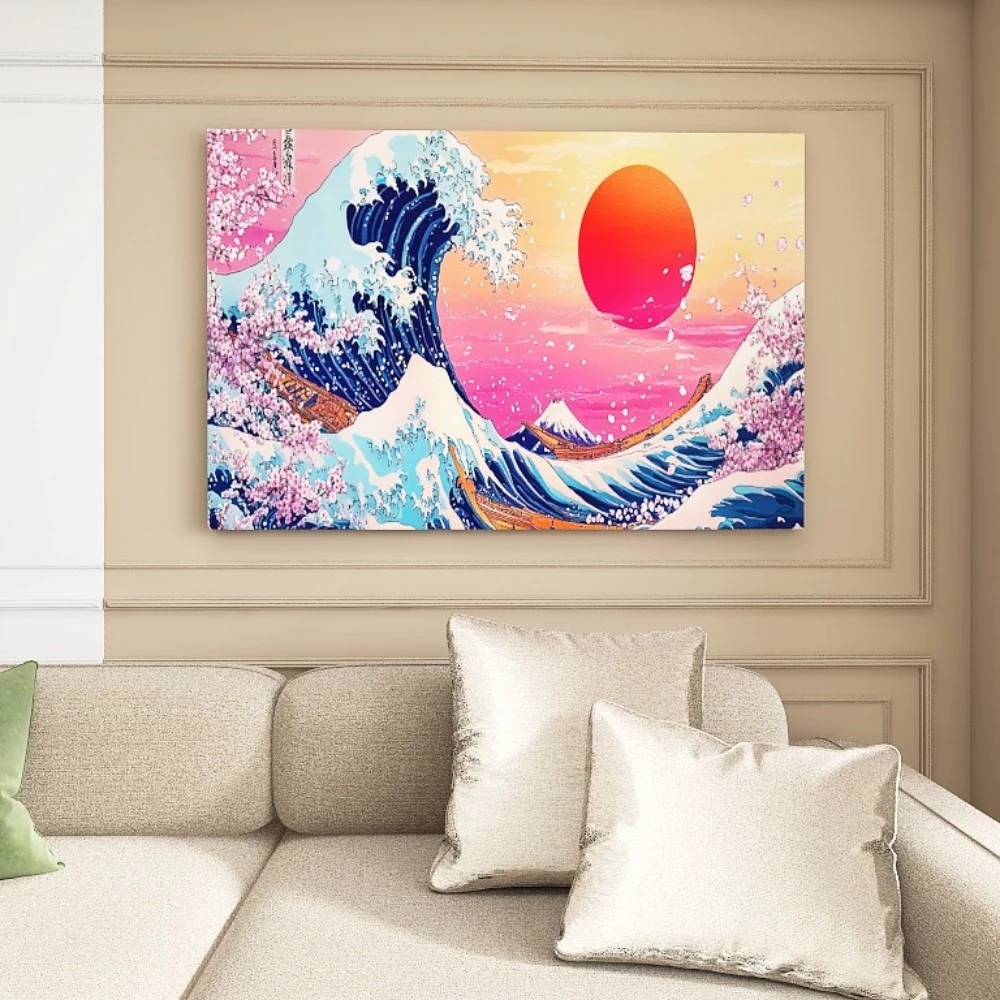 

Каркас из массива сосны толщиной 1,5 дюйма, настенное искусство на холсте, художественная настенная живопись в подарок на день рождения, спальня, офис, гостиная