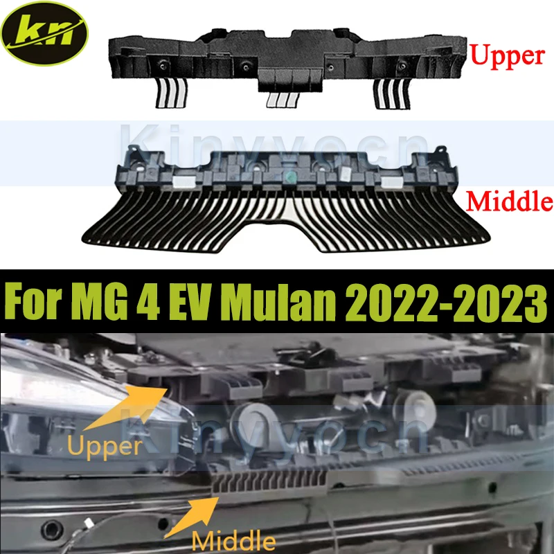 

Car Front Bumper Bracket For MG 4 EV Mulan 2022-2023 Front Bumper Upper Bracket Middle Bracket