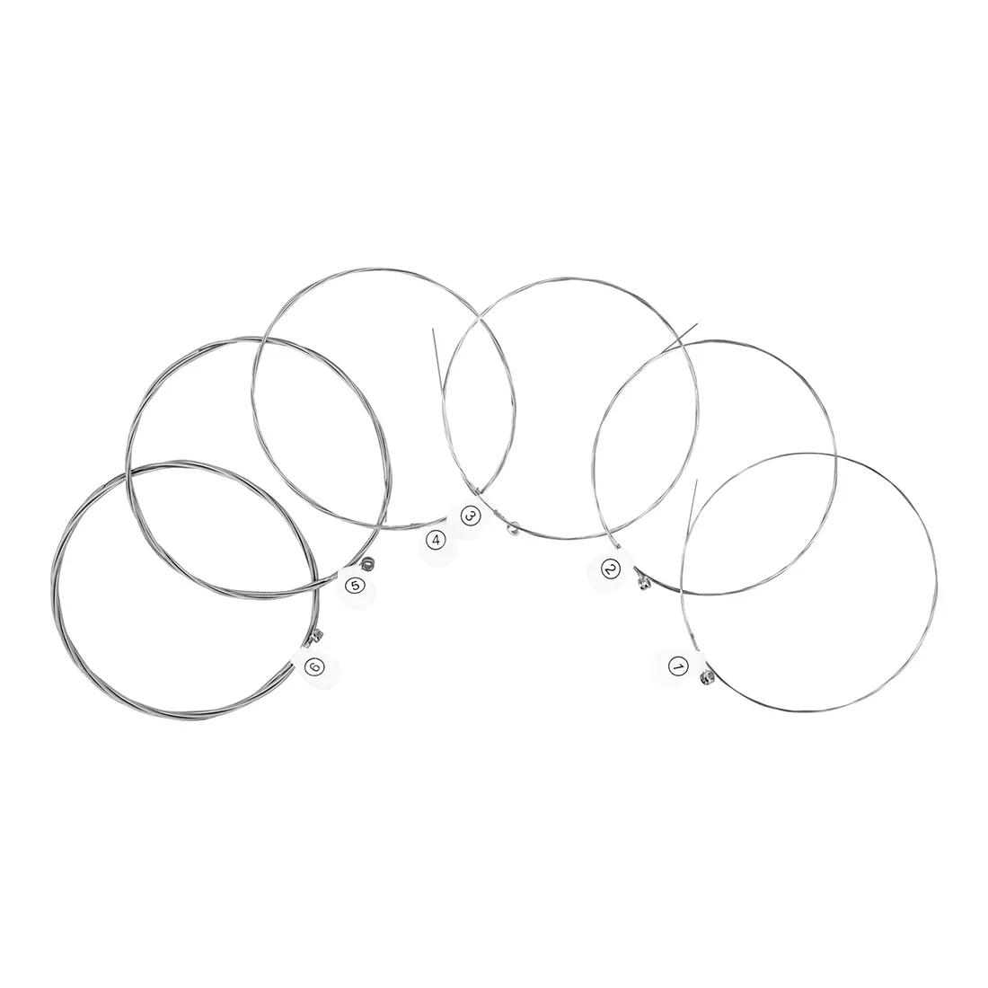 IRIN E130 Electric Guitar String Silver 6Pcs Electric Guitar Strings Plated Nickel Steel Ultra-Thin Coating Strings Parts image 5