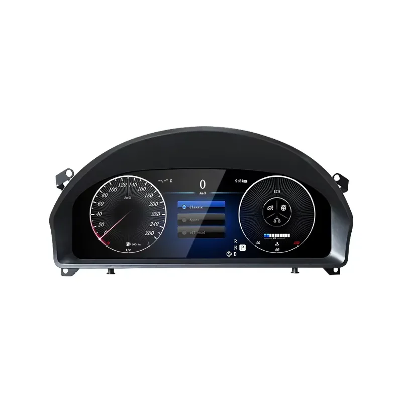 STWEI for E Class W207 A207 NTG 4.0 Car LCD Dashboard Digital Cluster Instrument 12.3inch QLED Panel Linux