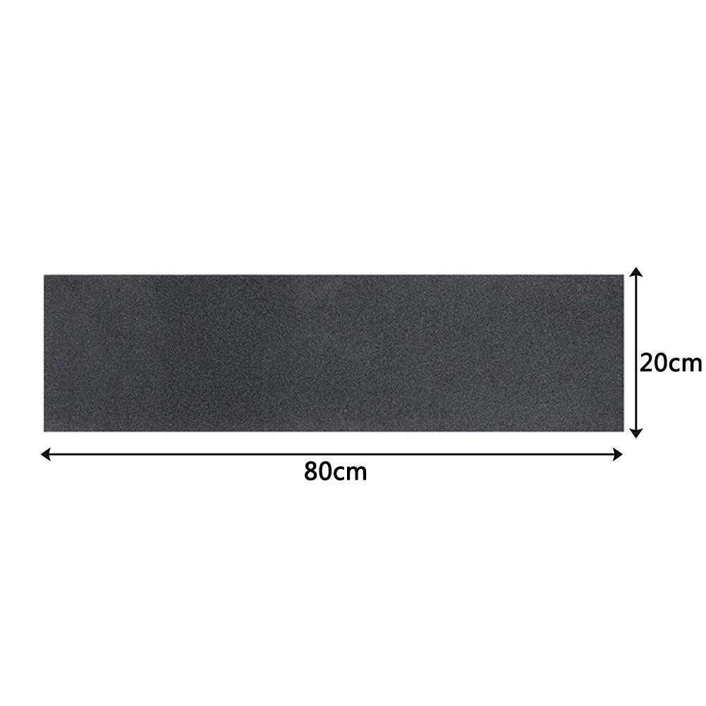 1 x selbstklebende, wasserdichte, verschleißfeste Skateboard-Schleifpapier-Decks-Aufkleber für Longboard und Skateboard