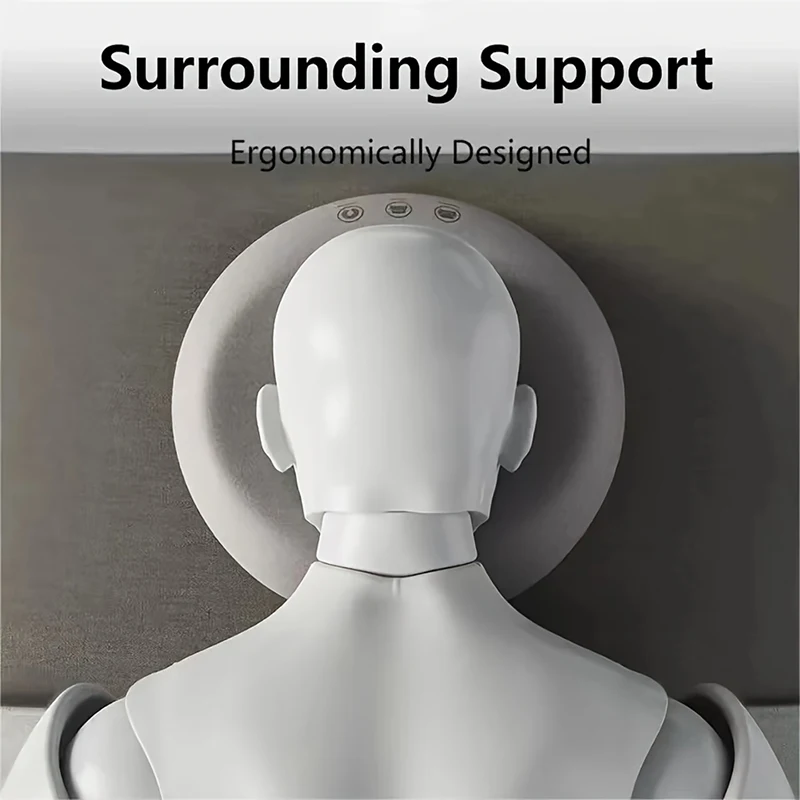 Ergonomics Lying Down Pillow Sleeping Memory Foam Breathable Head Rest Bed Pillow Body Massage Face Rest Pillow for Beauty Salon - Image 4