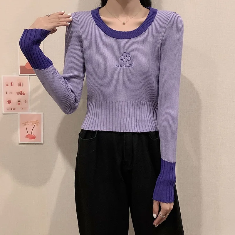 Sweaters Jumpers Womens Women'S Sweater Trend 2025 Modal Tonal Pineapple Pattern Irregular Dance Sequin Ballet Class Performance view 2