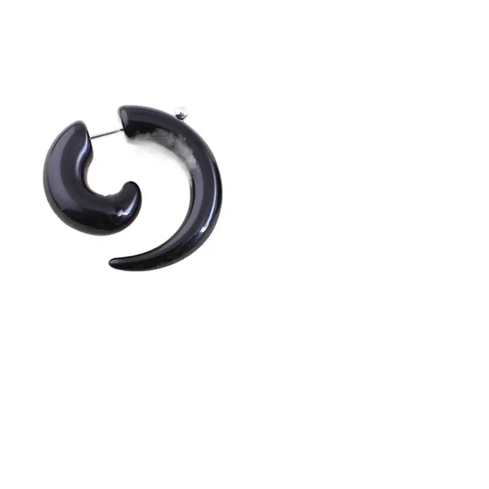 Exquisite Trendy Ear Stud Acrylic Hip-hop Fashion Jewelry Women Hoop Earring Men Earrings Korean Style Earrings Stud Earrings