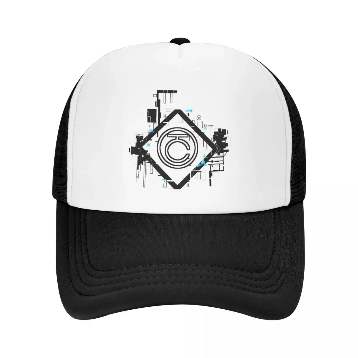 Custom Japanese Tokyo Explorer Techwear Baseball Cap Adjustable Future Tech Street Wear Graphic Trucker Hat Summer Dad Hat