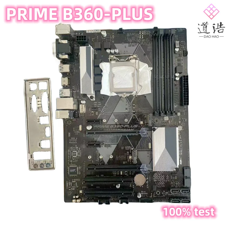 

For PRIME B360-PLUS Motherboard 64GB PCI-E3.0 M.2 USB3.1 USB2.0 LGA 1151 DDR4 ATX B360 Mainboard 100% Tested Fully Work