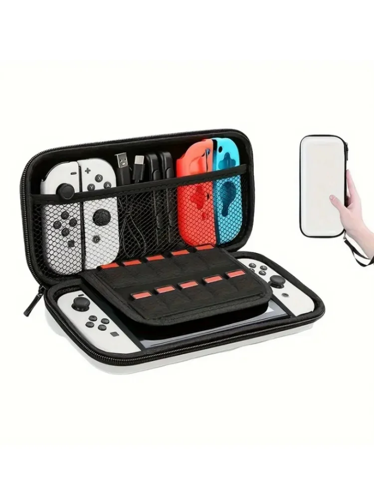 Switch Accessories Storage Box Protective Case For Switch OLED Game Console Portable Protector Shell Carry Bag Travel