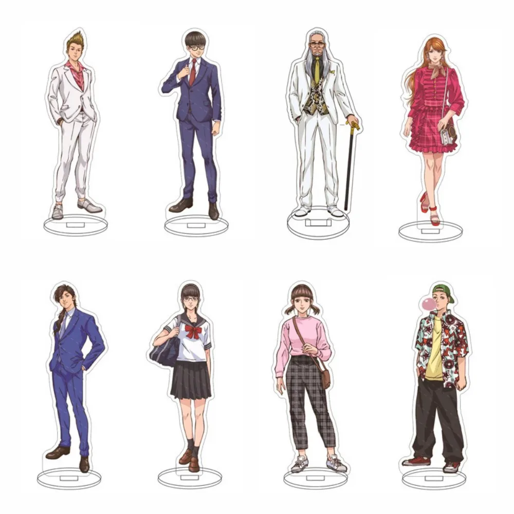 15Cm Hete Anime Biljoen Spel Acryl Stand Model Cosplay Karakters Ornament Accessoires Goederen Collectie Geschenken