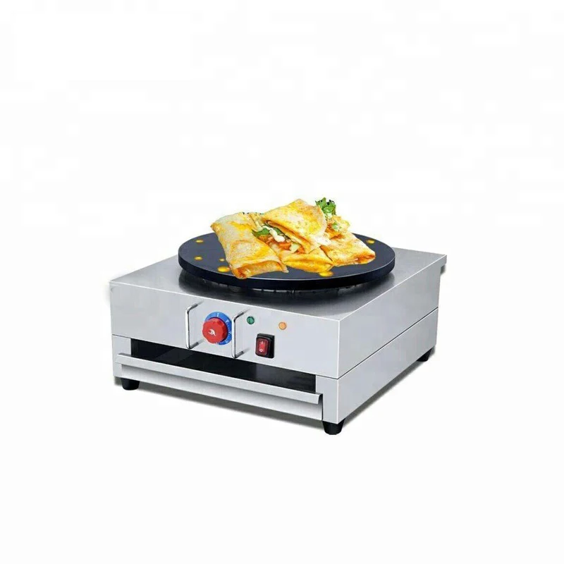 Popular Automatic Crepe Machine Dual Head Stainless Steel Commercial Electric Double Crepe maker for Sale