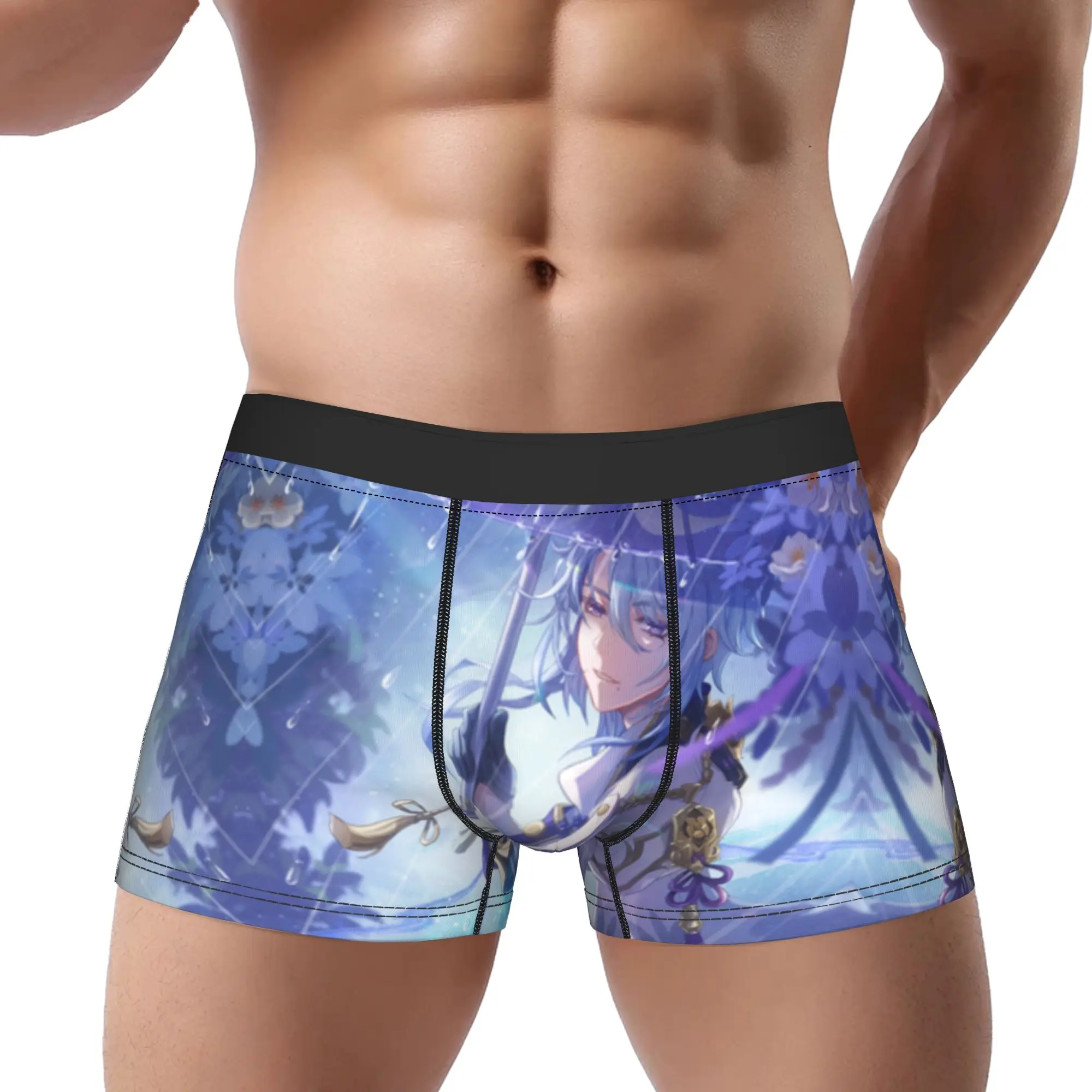 

Rain Ayato Underpants Homme Panties Male Underwear Ventilate Shorts Boxer Briefs