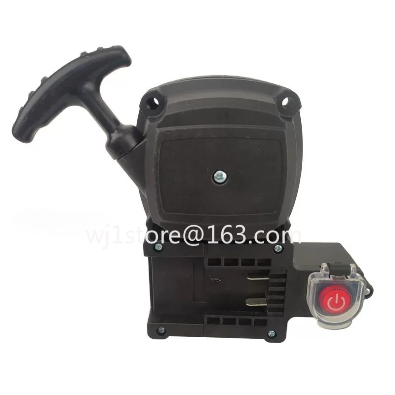 Four-stroke lawn mower electric starter hand pull tray assembly 2T ground drilling rig water pump irrigation cutter accessories