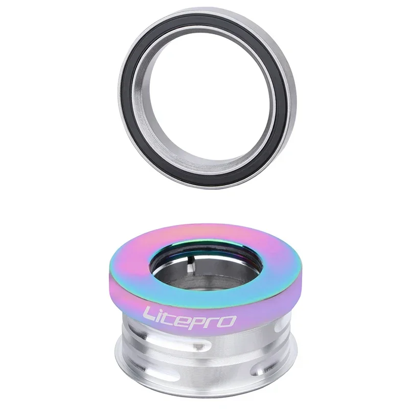 Ultra light Litepro 44MM Folding Bicycle Headset Suit For SP8/SP18/VP18/MUP8/JP8/DAHON BYA412 Head Set Built-in Sealed Bearing