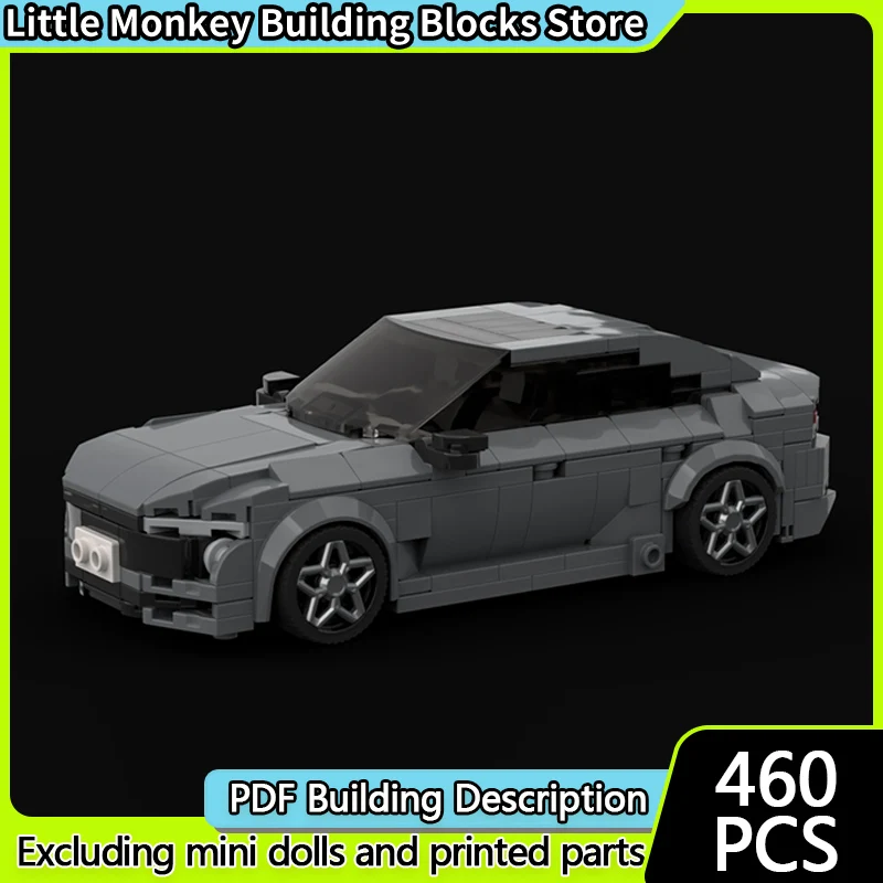 

Speed Racing Car Model MOC Building Bricks 508 SW Sport Engineered Modular Technology Children Holiday Gifts Assemble Toys Suit