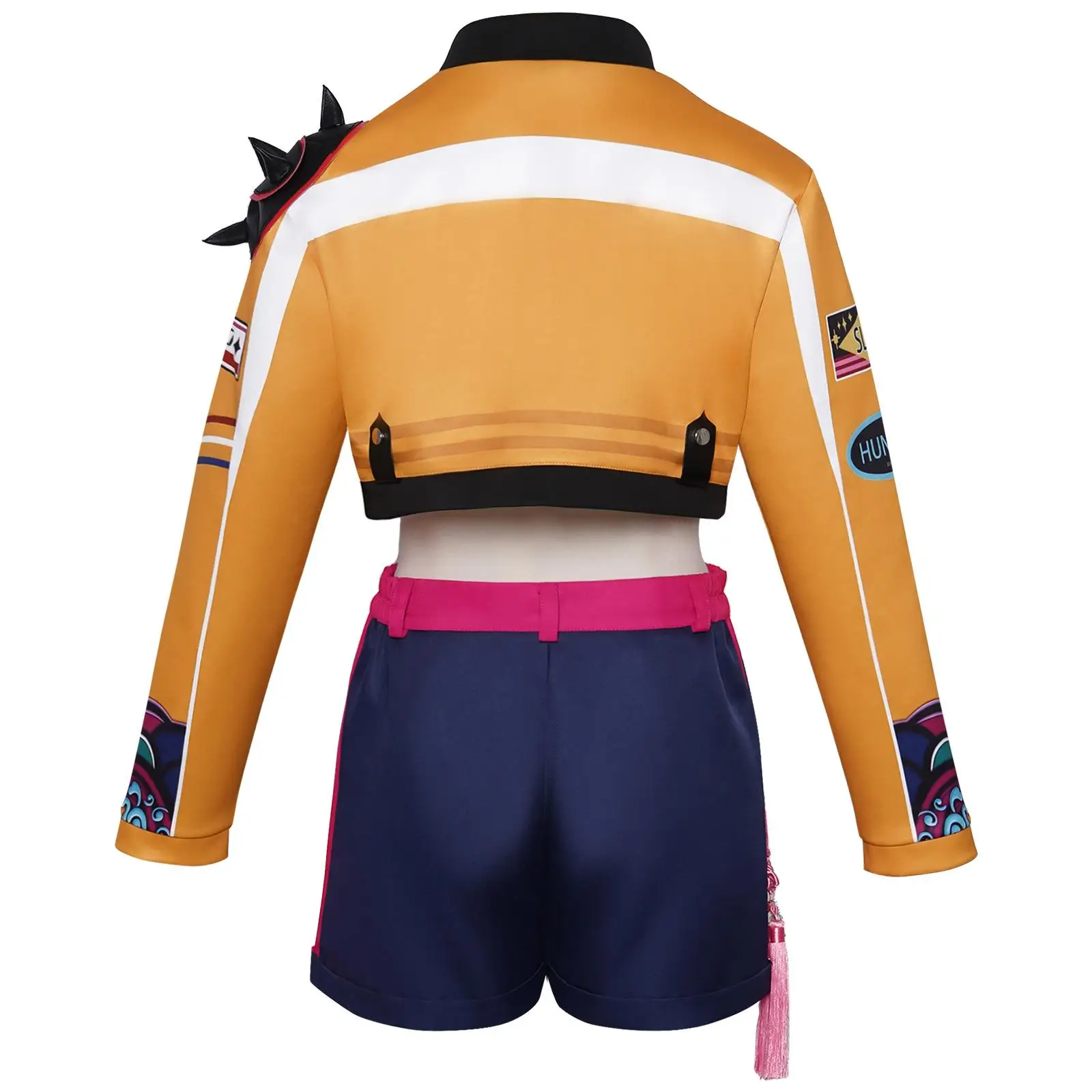 Volwassen Halloween Cosplay Kostuum Kinderheks Kostuum Tweede Rollenspel Kostuum PU Materiaal KTV Dr