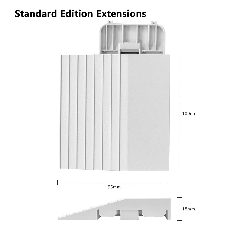 Universal Sweeping Robot Vacuum Cleaner Door Threshold Strip Standard Version With Extensions Replacement Parts