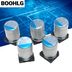 10PCS  2.5V820UF 8X10 Solid Polymer Chip Capacitor 820UF 2.5v