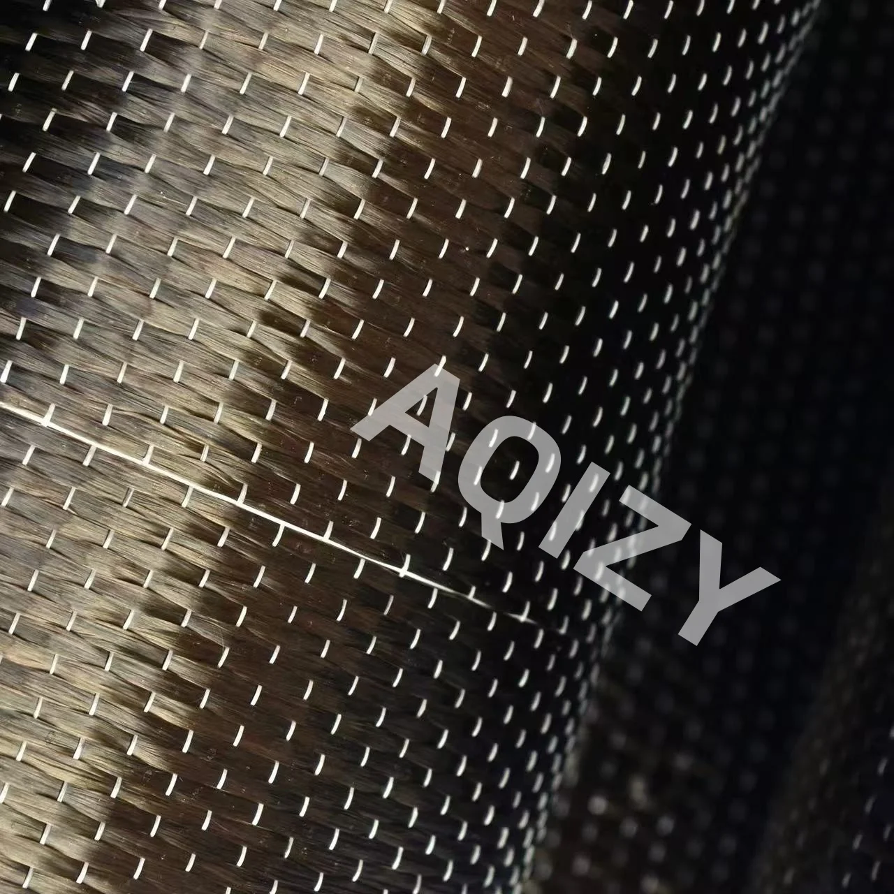 ผ้าบาซอลต์ 300 กรัม ผ้าทิศทางเดียว 300 กรัม สีดำหรือสีเดิม สำหรับเสริมสร้างอาคาร ซ่อมแซมรอยแตกร้าวบนถนน กว้าง 30 ซม. (12 นิ้ว)