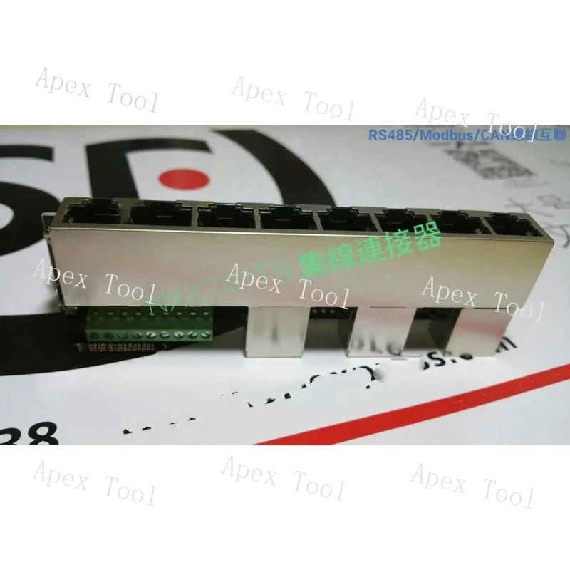 RS485 MODBUS CAN Serial Bus Network Port Intercommunication Docking Rj45 Hub Connector Small Size Terminal