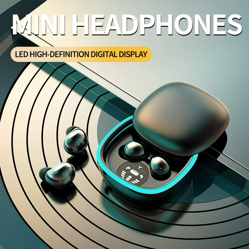 

Noise Reduction Game Call Headphones 2026 New MINI Ultra Small Mini Invisible Wireless Bluetooth Earphones In Ear Sleep Earbuds