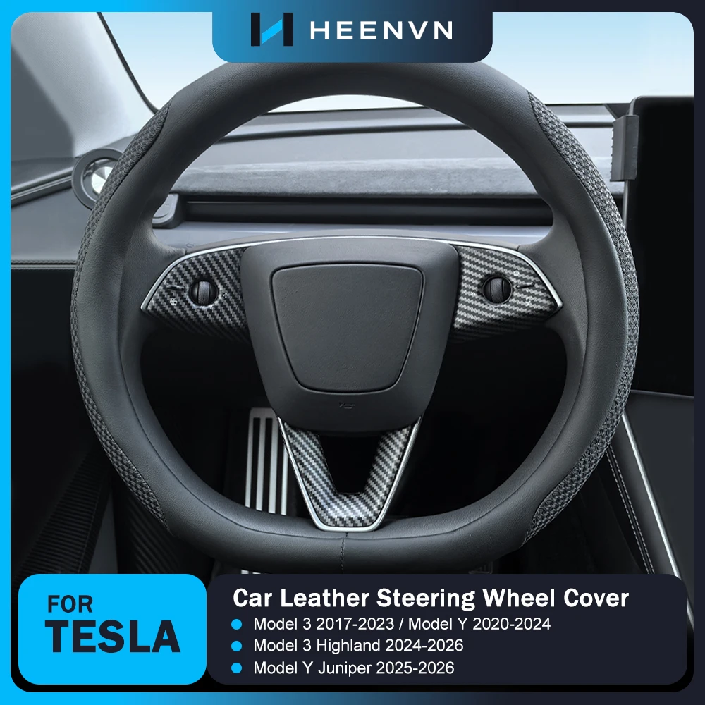Car Steering Wheel Cover Anti Slip Breathable - Чехол на руль Heenvn 36 см