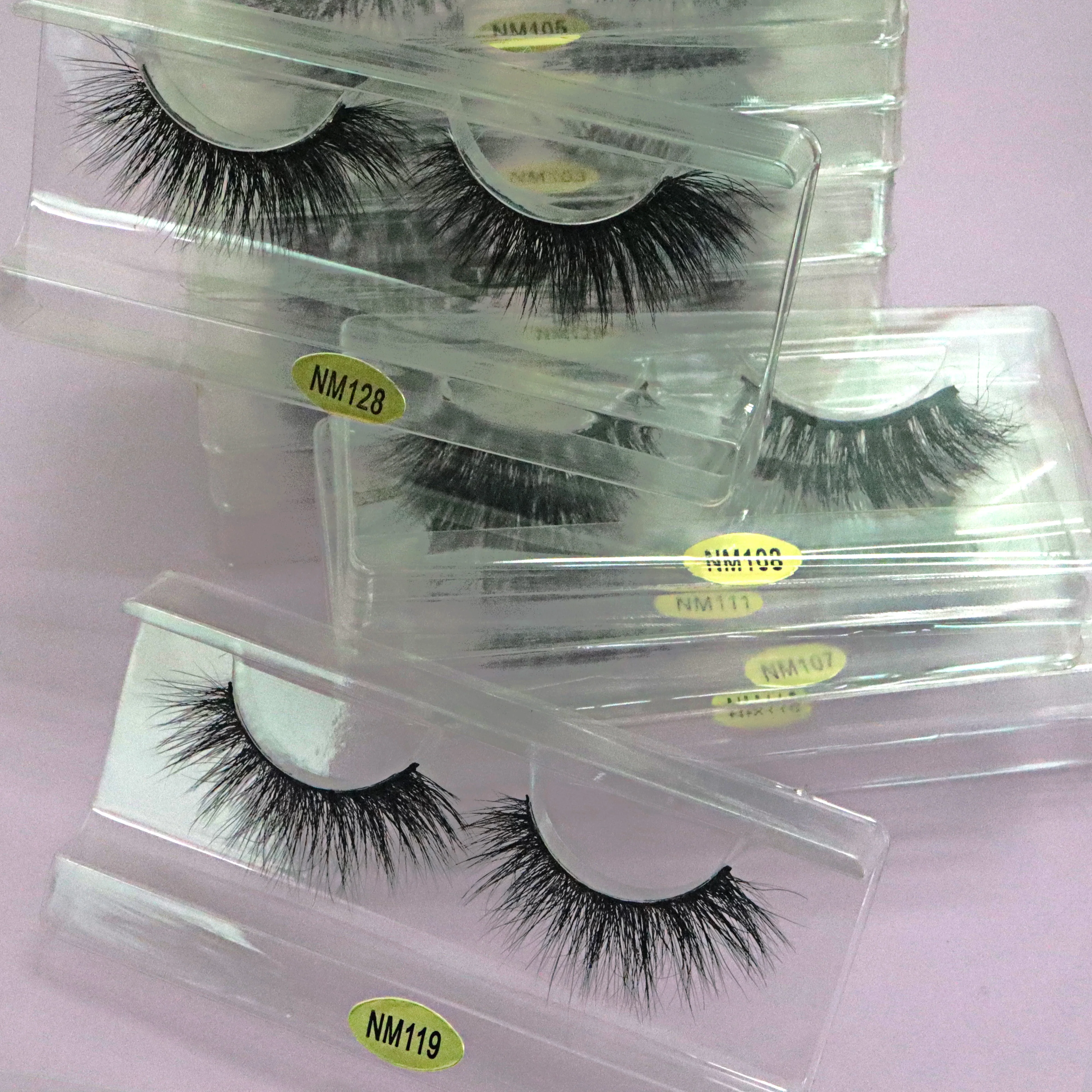 ELUVY Soft Mink Eyelash Extension ขายส่งไม่มีบรรจุภัณฑ์สุ่ม 30 คู่ 3D super ยาว self-grafted คู่ขนตาปลอม