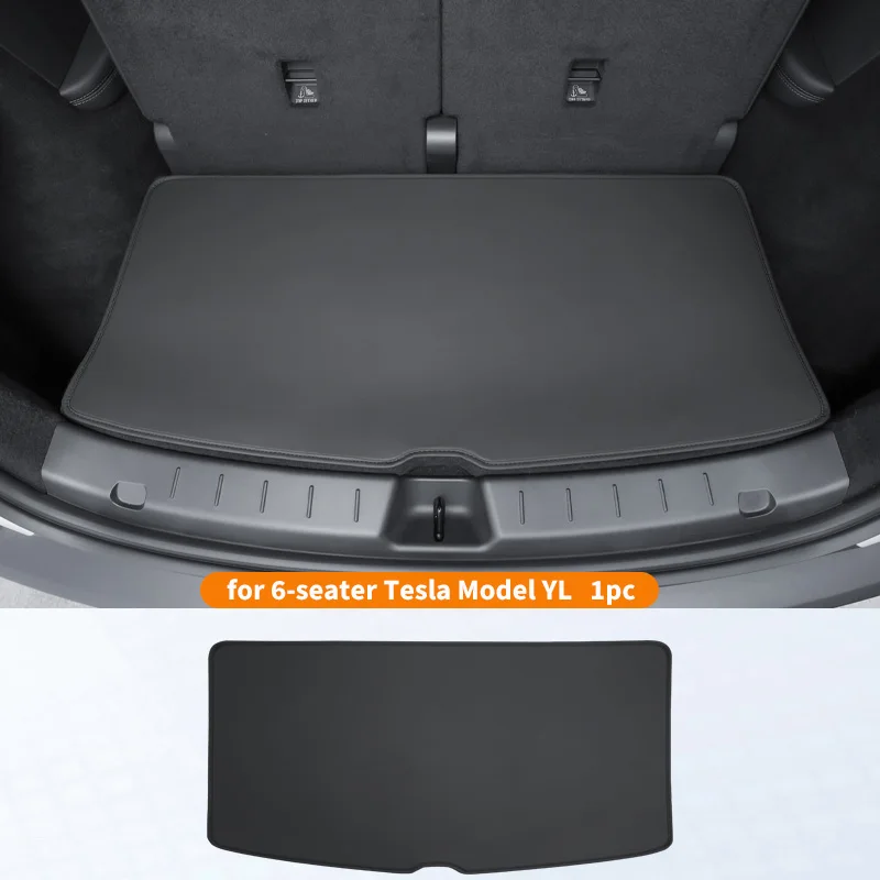 Für 6-Sitzer Tesla Model YL Kofferraummatte – Verschleißfeste Schutzabdeckung für den hinteren Laderaum, Langlebig & Passend für Neue Fahrzeuge – Detail 6