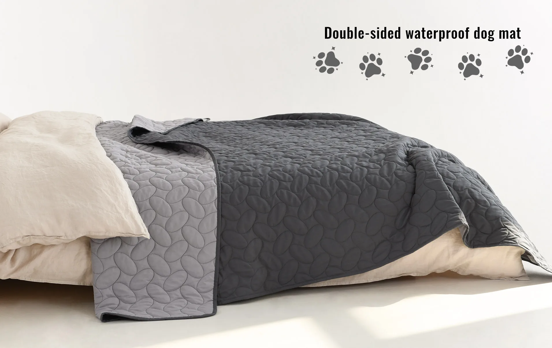 Wasserdichte Hundedecke Sofabezug Haustierdecke für Möbel Bett Couch - Leicht zu Reinigende Hundedecke – Detail 3