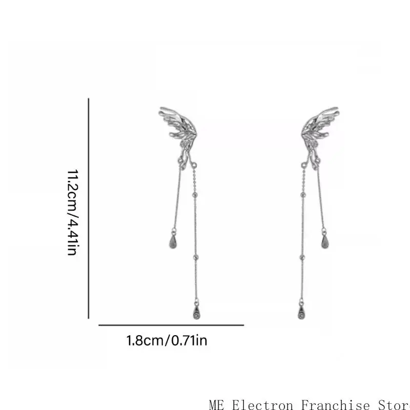 T5EA 2PCS/セットヘッドフォン直径装飾用イヤホンのメタル耳クリップエキサイターワイヤレスイヤホンアクセサリーのためのバックル
