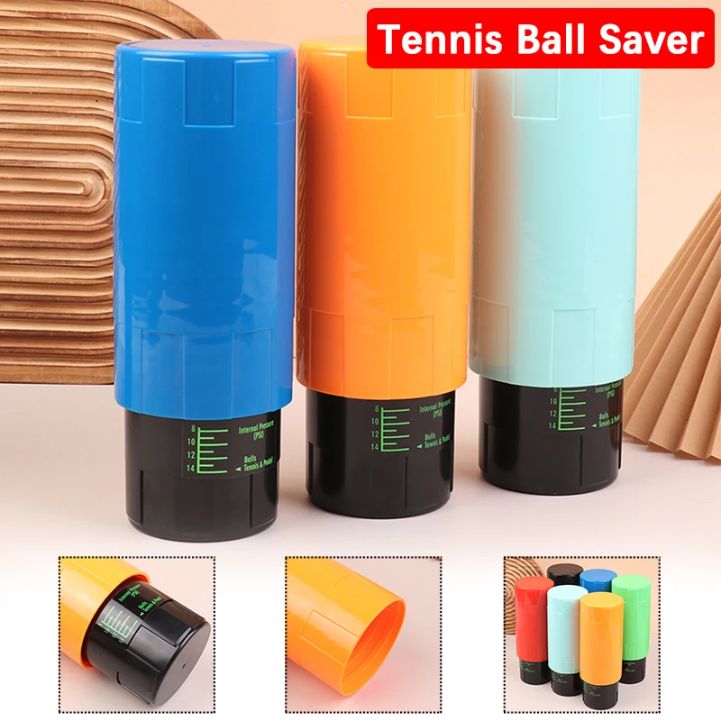 Tennis Ball Saver Pressurized Ball Repairing Storage Container Keep Ball Bouncing Like New Tennis Ball Shape Restore Pressurizer