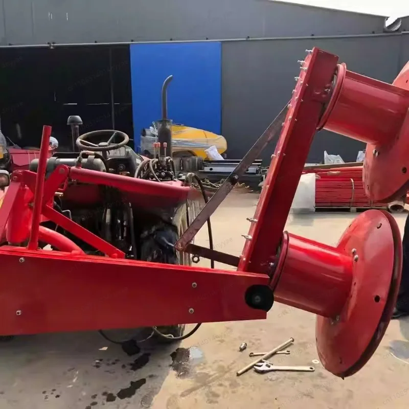 High Quality Agricultural PTO Tractor Rotary Disc Roller Hay Mower