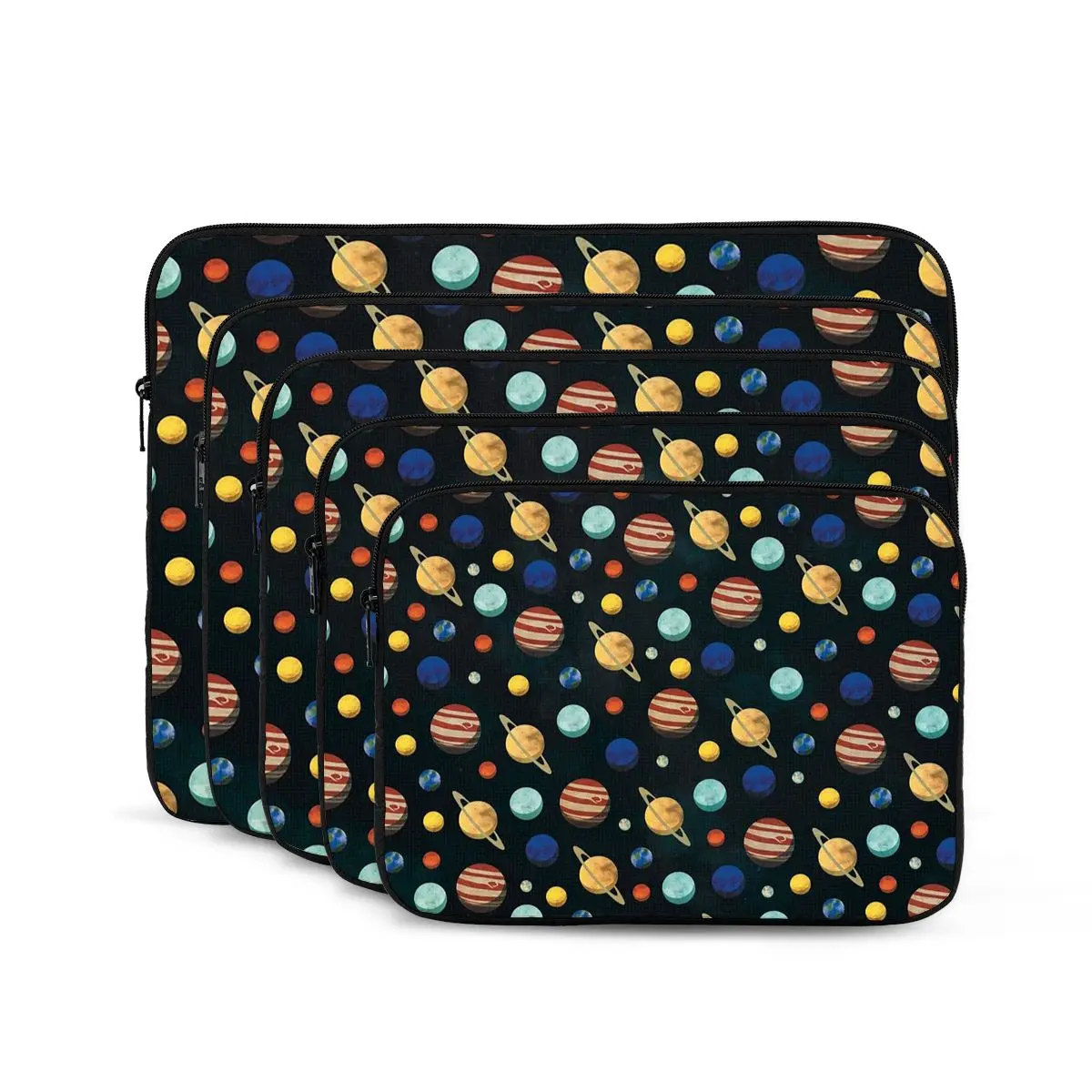 Zonnestelsel Ruimte Planeten Universum Notebook Laptoptas Case Pouch 10 12 13 15 17 Inch Notebook Sleeve Cover Tas Tablet
