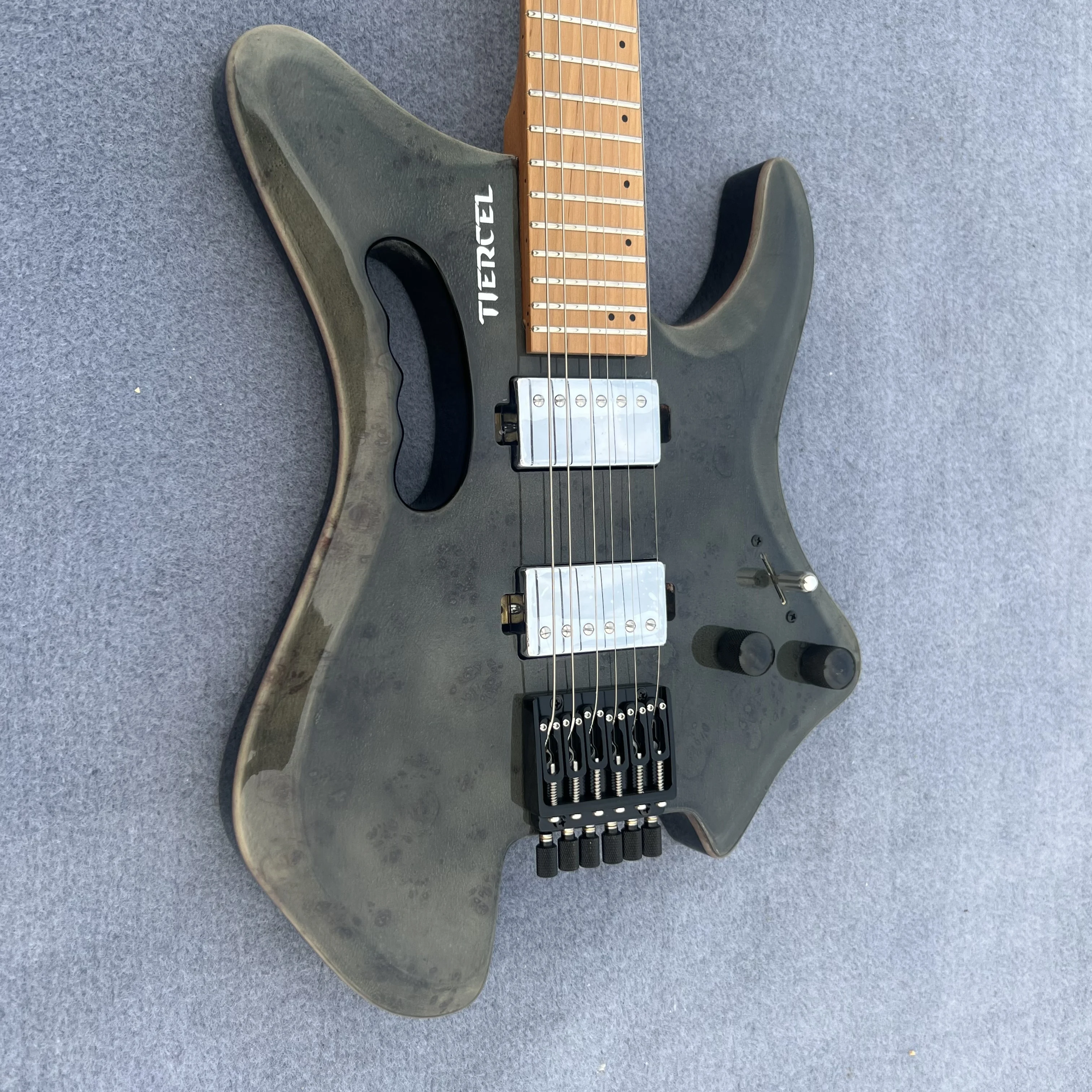 Guitarra eléctrica sin cabezal de 6 cuerdas en oferta, guitarra eléctrica de la mejor calidad, Ovation electroacústica 26003