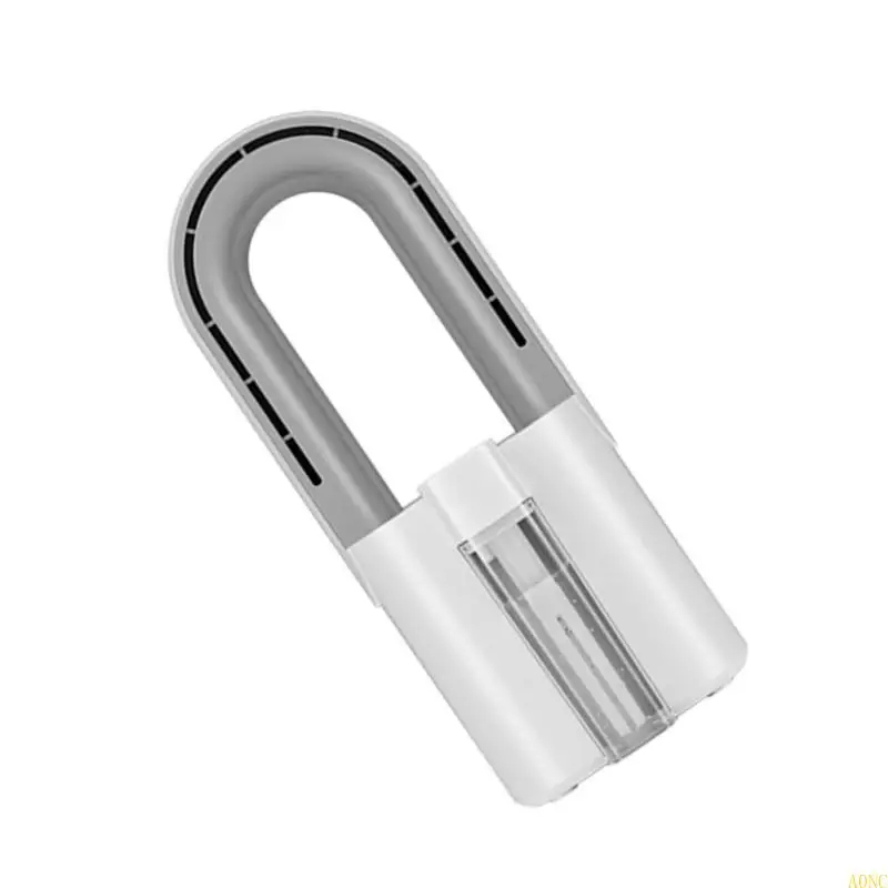 A0NC 데스크 팬 휴대용 블레이드리스 팬 작은 사무실 충전식 팬 3 조정 가능한 속도