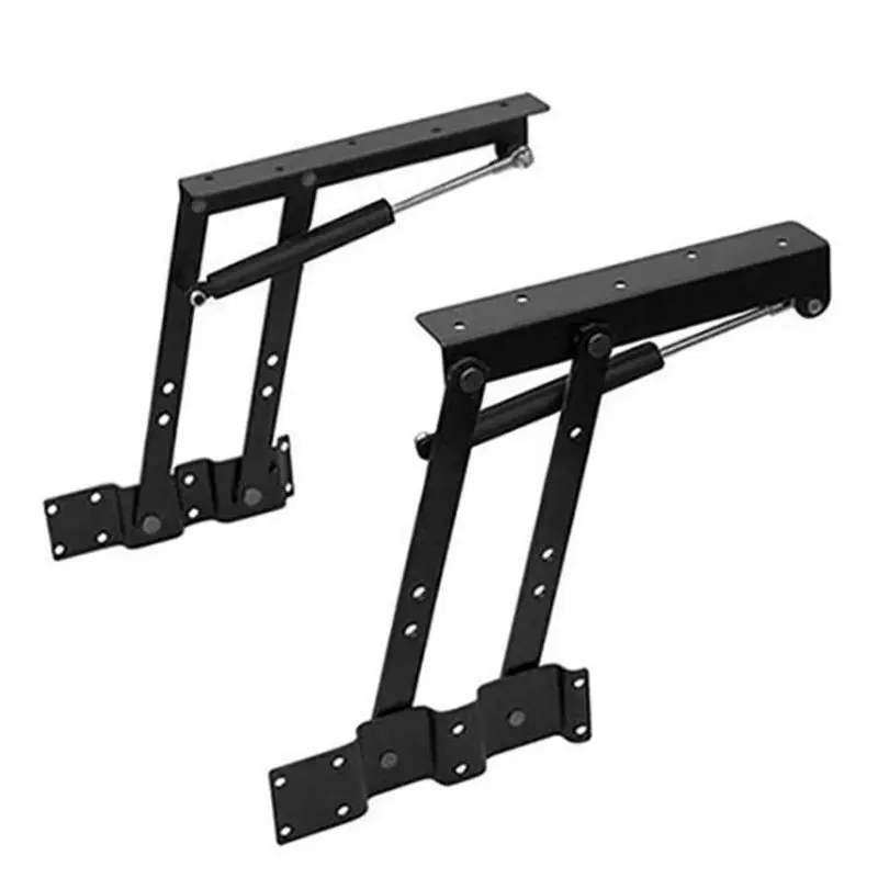 2Pcs/set Folding Furniture Hinges Coffee Table Lifting Frame Hinge DIY Lift Up Table Desk Lifter Hinge Hardware Accessories