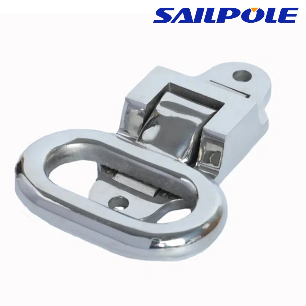 Diamond Non-Slip 304 Stainless Steel 120*80 165*120mm Folding Mast Step Marine Boat Yacht Car RV Transom Step Fold Out