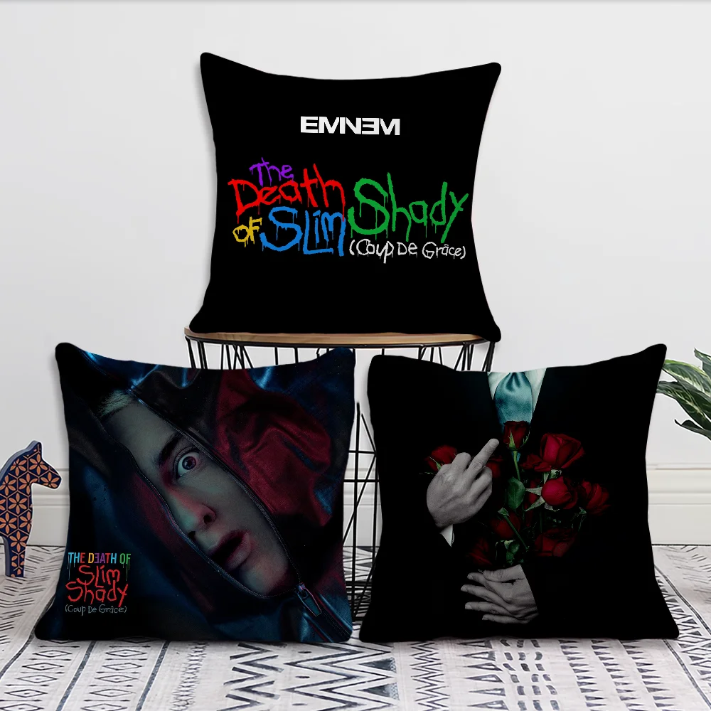 Singer E-Eminem The Death of Slim Shady Decoration Room Home Sofa living Office Car Nordic Simplicity Pillow Cover