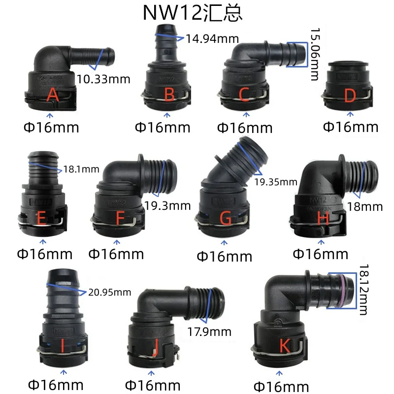 NW12 Plastic Connec…