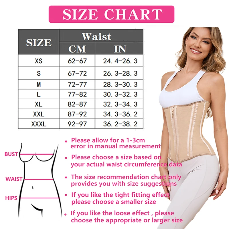 Women Plus Size Tummy Control Waist Trainer Slimming Body Shaper Pregnant Recovery Girdle Postpartum Corset