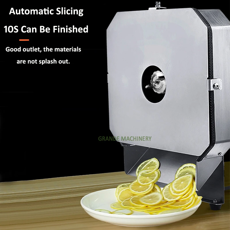 Small Plantain Banana Slicer Manual Cucumber Slicing Machine Lemon Ginger Tomato Fruit Slicer Machine