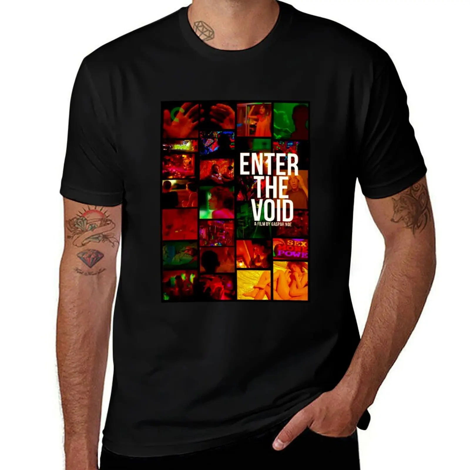 

Enter The Void T-Shirt t shirts designer man t shirts for men casual t shirt men 100% cotton luxury brand T-shirt