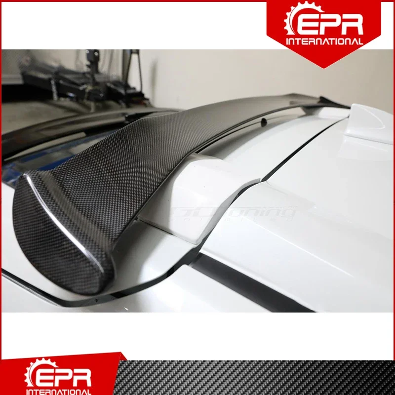 For Civic FK7 FK8 5Door Hatchback JDM SP Style Carbon Fiber Roof Spoiler Trim Body Kit Racing Tuning Part FK8 FK7 Carbon Wing